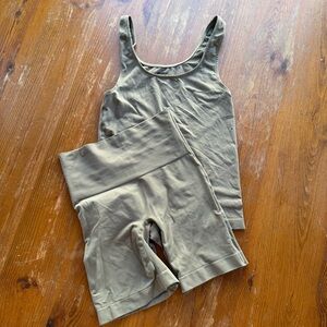 SKIMS Seamless Short & Tank Set